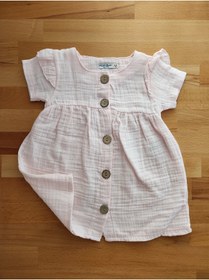 Resim Puan Baby Müslin Yazlık Elbise 