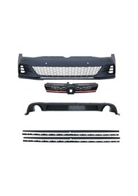 Resim Autogp Vw Golf 7 7.5 Görünüm Gti Body Kit Tampon Seti Komle 2012 / 2017 Vwgol7,5 
