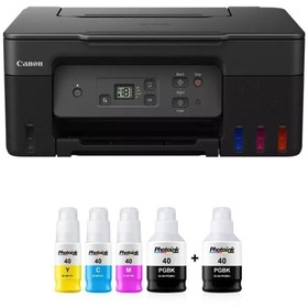 Resim Canon Pıxma G2470 Photoink Mürekkepli Megatank Yazıcı 