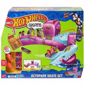 Resim HMK01 Hot Wheels Skate Ahtapot Kaykay Parkı Oyun Seti 