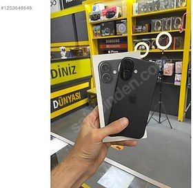 Resim Apple iPhone 16 İkinci El TR | 256 GB | Siyah 