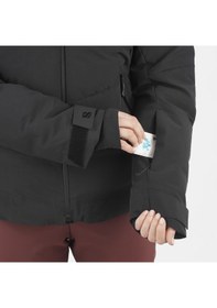 Resim Salomon Alpenflow Down Kadın Kayak Montu Black Lc2331700 Siyah 