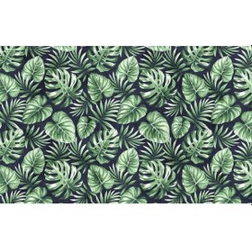 Resim Tropikal Yapraklar Duvar Kağıdı (361175523) 