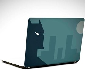 Resim Batman Minimal Laptop Sticker 12 İnch (29X24CM) 