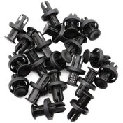 Resim Anjiexun 100 Adet Klips Tutucu Bağlantı Elemanları Vidalar Montajlar Somun Kelepçesi 