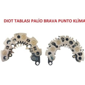 Resim Diot Tablasi Palio Brava Punto Klimasiz 504631655 