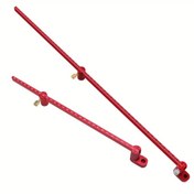 Resim Alüminyum Alaşım Ahşap İşleme Çizim Aleti Seti, 320mm & 550mm, Cep Klipsli Metrik Uzatma Pusulası - Marangozluk için Dairesel Çizim ve Ölçüm Aracı 