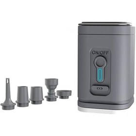 Resim Springsun Kompresör Futbol Futbol Voleybol Şişirme/söndürme Işıklı Elektrikli Hava Şişirme Kamp Şişirme Söndürme Pompaları 