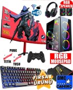 Resim DMC N97x (GTA 5) I5-3470,16gb Ram,1tb Hdd,256gb Ssd,geforce Gt740 4gb,23.8"oyuncu Masaüstü Bilgisayar 