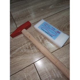 Resim Laminant Parke Polyamid Döşeme Çakma Takozu 2CM*17CM ve 500GR Çekiç 