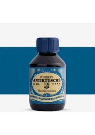 Resim Rohrer & Klingner Antik Mürekkep 28-modern Sanatçılar İçin Profesyonel 100ml 430-mauriziusblau Çok Renkli 