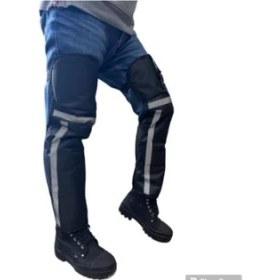 Resim Bike Sky Bacak Rüzgar Koruma Kolay Giyimli Dizlik ( Telefon Kol Tutucu Hediyeli ) 