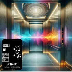 Resim Asansör Müzik Kutusu Asn-p1 Panotim 