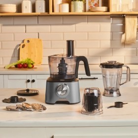 Resim Karaca Mastermaid Power Multifunctional 10 in 1 Galaxy Grey Gıda Hazırlama Seti 