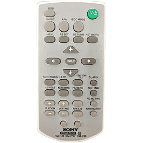 Resim Sony RM-PJ6 / RM-PJ7 / RM-PJ8 Projeksiyon Cihazı Uzakan Kumandası 