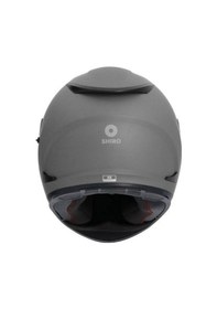Resim Shiro Shadow S Beden Motosiklet Kaskı Mat Asphalt/nardo Sh605 Gri 