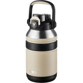 Resim Vagonlife TKK Çelik Termos 1500 ml Beyaz 