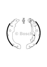 Resim Bosch Fren Papuc Balata Arka Peugeot 207 1.4 - 1.6 Hdı Levyelı 227,4x42 Mm 2006-2012/c3 Iı 1.4 - 1.6 Hdı 2009-2016/c3 Iı 1.4 2009-2016/c3 Iı 1.6 Vtı 2 