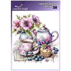 Resim Ütü İle Rub On Transfer Kağıdı - No: 30 30x30 Cm 