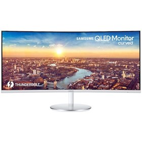 Resim Samsung CJ791 LC34J791WTRXUF 34" 4 MS 100 Hz FreeSync QHD Curved VA LED Monitör 
