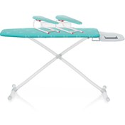 Resim Gazzella Squad Deluxe Ütu? Masası - Turkuaz - 42x120 Cm - Geniş Ütüleme Yüzeyi - Çamaşır Askı Aparat 