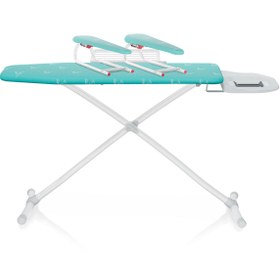 Resim Gazzella Squad Deluxe Ütu? Masası - Turkuaz - 42x120 Cm - Geniş Ütüleme Yüzeyi - Çamaşır Askı Aparat 