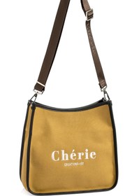 Resim Postman Canvas mustard - D 