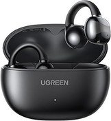 Resim UGREEN HiTune S3 kablosuz kulaklık, Bluetooth 5.4, açık spor kulaklık, klipsli ve gürültü önleyici ENC, 30 saat çalma, hızlı şarj, USB-C, Hi-Fi, IPX5 su geçirmez, siyah 