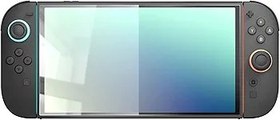 Resim Belkin Nintendo Switch 2 için oyun temperli cam ekran koruyucu folyo, sertlik derecesi 9H, ince, çizilmez, parmak izi koruması, kabarcıksız uygulama için konumlandırma çerçevesi dahil 