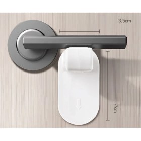 Resim Babyozy Çocuk Koruyucu Kapı Kolu Kilidi 