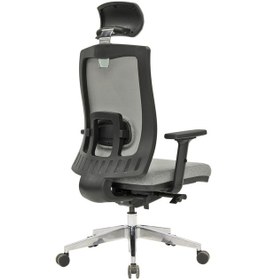Resim Uzayofismobilyaları Uzay Ofis Solid Bel Destekli Müdür Koltuğu - Antrasit 
