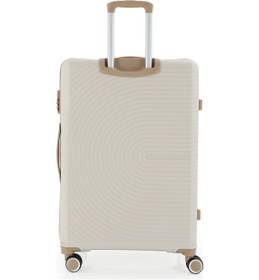 Resim V374 Su Y.üretim Pp Valiz 75 Cm + 65 Cm S24sy1000078-set 00421 Kemik/şampanya Kemik - Açık Bej 