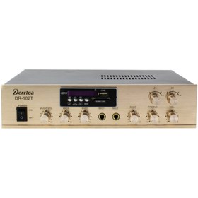 Resim Derrica Dr-102t 100 Watt 2 Zonlu Amplifikatör 