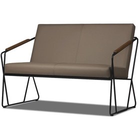 Resim Uzay Ofis Mina İkili Kanepe - Siyah 