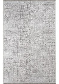 Resim Kaymaz Taban Yıkanabilir Modern Salon Mutfak Oturma Odası Çocuk Odası Halısı 5002 Gri 