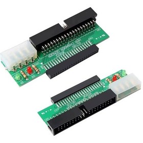 Resim 44 Pin 2.5 Hdd To 3.5 Ide 40 Pin Hdd Çevirici Dönüştürücü Adaptör 