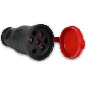 Resim Far Kauçuk Trifaze Dişi Fiş 