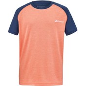 Resim Babolat Play Crew Neck Erkek Çocuk Pembe Tişört 