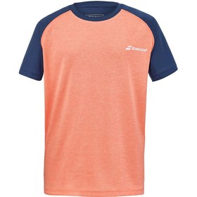 Resim Babolat Play Crew Neck Erkek Çocuk Pembe Tişört 