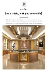 Resim OLEVS Orijinal Paslanmaz Çelik erkek kol saati poedegar modeli zamana bakmanın ötesinde 