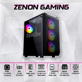 Resim ZENON Gaming ZG-165 i7-14700F 32GB 1TB SSD 16gb RTX5060 Ti DOS Masaüstü Oyun Bilgisayarı (3 Yıl Garanti) 