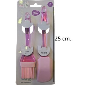 Resim Tekno İstanbul Silikon Spatula ve Fırça Seti 