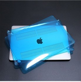 Resim Apple Uyumlu MacBook Air M2-m3 Kılıf 13.6 İnç A2681 A3113 İle Parmakizi Bırakmaz Parlak Kristal 001 