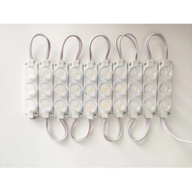 Resim Replax Camlı Parmak LED Lamba Amber 12 Volt Su Geçirmez 10,lu 3m Bantlı Kesilebilir 0409927 