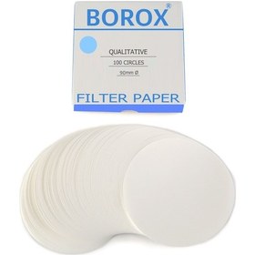 Resim 90 Mm Nitel Filtre Kağıdı - Kalitatif Mavi Bant (Yavaş) 100Lü 