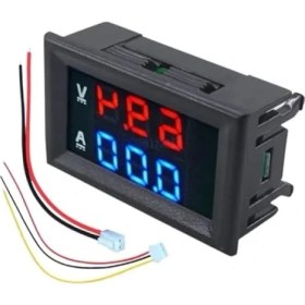 Resim Erdo Ticaret Dijital Voltmetre Ampermetre - Dc 0-100V, 10A 