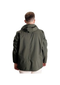 Resim Mode Xl Büyük Beden Softshell Waterproff Kapüşonlu Mont 21235 Haki 001 