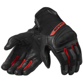 Resim Revit Striker 3 Black Red Motosiklet Eldiveni 