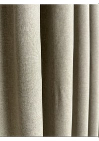 Resim Mavi Etek Desen Vizon Zemin Fon Perde 1/3 Sık Pile Vizon-mavi 