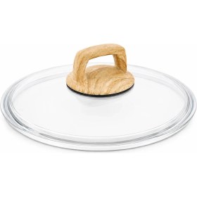 Resim Arcak2 Karaca Granit Çelik 22 cm Pyrex Cam ve Ahşap Kulp 